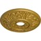 Ekena Millwork Valletta Ceiling Medallion (Fits Canopies up to 3 1/2"), 18"OD x 3 1/2"ID x 1"P, Pharaohs Gold CM18VLPGS - alternate 4